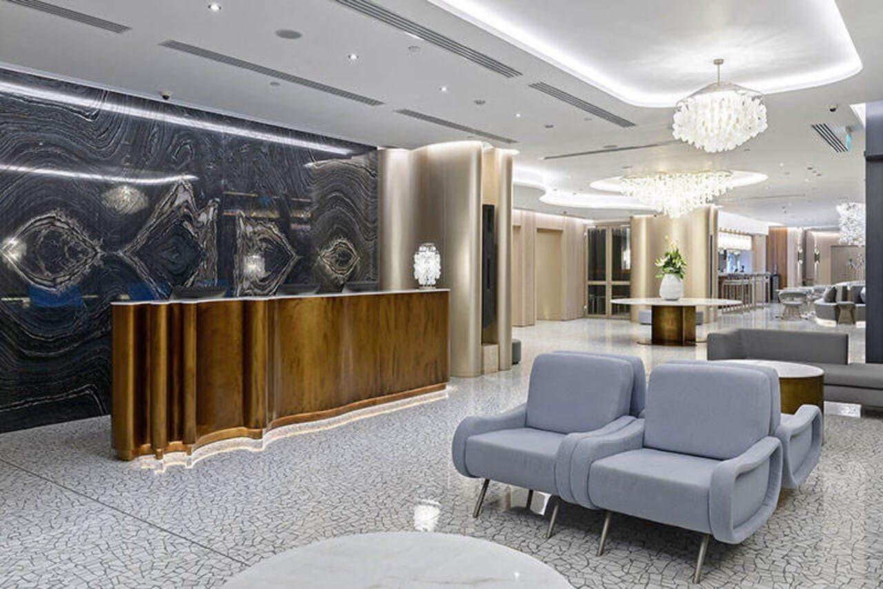 Premier Hotel Odessa Buitenkant foto Lobby